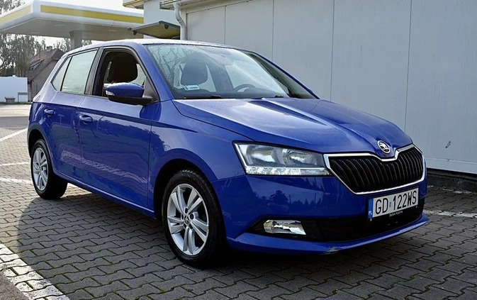 Skoda Fabia cena 32999 przebieg: 189000, rok produkcji 2020 z Krobia małe 254